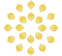 Toyvian 100Pcs 10-Inch Gold Latex Tail Balloons Party Decorations Festival Balloons for Wedding Birthday Valentine’S Day Event