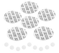 Toyvian 100pcs 27mm Bottle Pressure Seals Gasket Self-adhesive Leak-proof Lid Seal for Mason Jars Canning Storage Accessories