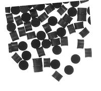 Toyvian 100pcs Acrylic Guitar Fretboard Dots Inlay Markers for Ukulele and Mandolin Easy to Install and Lightweight for Repairing Manufacturing Musical Instruments