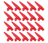 Toyvian 100pcs Balloon Air Pump Nozzle Adapter, Plastic Inflation Device Accessories with Wide Pump Compatibility and Enduring Design, Suitable for Balloon and Football Inflation