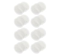 Toyvian 100pcs Disposable Breast Pads Anti-Spill Breast Pad for Breastfeeding with Breathable Wood Pulp and Pe Film White 1-time Design Maternity Disposable