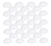 Toyvian 100pcs Disposable Nursing Breast Pads, Thin Nonwoven Breastfeeding Pads Adhesive Design, One-Way Absorption, Single-piece Pack for Postpartum Use