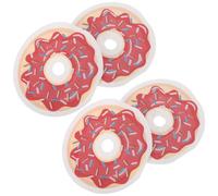 Toyvian 100pcs Donut Inspired Paper Napkins 6.3x6 Inch 2 Ply Disposable Decorative Paper Serviettes Bulk Pack for Party Decor and Hotel Use