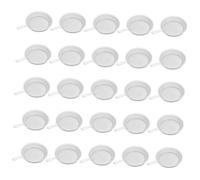 Toyvian 100Pcs Food-Grade Disposable Tea Leaf Filter Nets for Chinese Medicine and Tea Fine Mesh Screen with Uniform Precision Practical and Safe for Home and Office Use