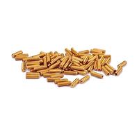 Toyvian 100pcs Gold Guitar Bridge Saddle Screws Replacement Parts for Guitar Mounting Spacers