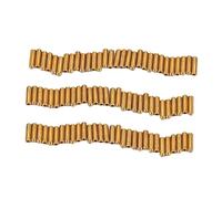 Toyvian 100pcs Gold Guitar Saddle Screws Replacement Parts for Electric Guitar Saddle Bridge