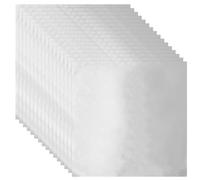 Toyvian 100pcs Gold Leaf Sheets Aluminium Foil Papers Gold Foil Papers Chocolate Wrapping for Home Shop Silver