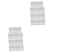 Toyvian 100pcs Humbucker Pickup Screw Springs Kit Thick Guitar Mounting Screws for Pb Jb Pickups Electric Bass Parts Set