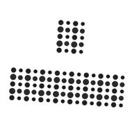 Toyvian 100pcs Kazoo Flute Diaphragm Replacement Membranes for Crisp Sound Compatible Guitar Ukulele Violin Piano Easy to Use Instrument Supplies