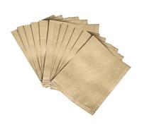 Toyvian 100pcs Khaki Kraft Paper Seed Envelopes for Seed Storage