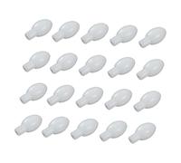 Toyvian 100Pcs Luminous Fishing Beads Night Glow Striking Beans Floating Fishing Accessories for Carp and Match