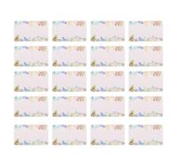 Toyvian 100pcs Paper Ear Studs Display Cards 2-hole Jewelry Display Cards for Necklace and Ear Studs Jewelry Accessories and Showcases