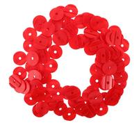 Toyvian 100pcs Red Plastic Classroom Reward Tokens and Students, round Game Chips for Math Counting and Student Motivation, for Storage and Reward Money Distribution