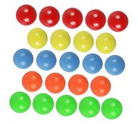 Toyvian 100pcs Small Colored Counting Balls for Learning Math Educational Solid Balls in Bright Colors for Probability Sorting and Statistical Activities at Home Classroom