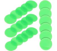 Toyvian 100pcs Solid Color Bingo Chips Game Counters for Math Learning and Poker Night Smooth Surface Counting Tokens for Rewards and Gambling Fun