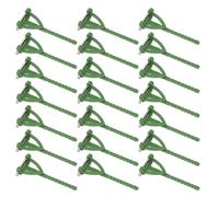 Toyvian 100pcs T-shape Brooch Pins for DIY Boutonniere with Plastic Material, Geometric Style, Suitable for Wedding and Casual Occasions