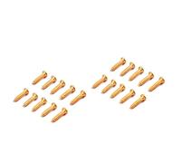 Toyvian 100pcs Tuning Peg Screws Guitar Tuner Screws Tuning Key for Electric Acoustic Guitar Set for Machine Head Bass