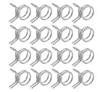 Toyvian 100pcs Water Spring Clamp Securing Hose Connecting Clips 5mm Inner Diameter for Garden Irrigation