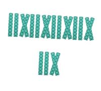 Toyvian 10pairs Drumstick Protectors for Drumstick Non-slip Grips Covers Comfortable Head Covers Slip for Wrap for Drum Practice