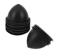Toyvian 10pcs 35mm Speaker Dust Caps Bullet Head Pp Material Cone-shaped Dome Covers for Subwoofer and Speaker Coil Maintenance Replacement, Reduce Noise and Preserve Transient Response,