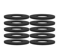 Toyvian 10pcs Adhesive Foam Pads for Boots Ankle Donut Pads for Ski Boots Lightweight Eva Material Ankle Bone Protection Black Snowboarding Winter Sports Accessories