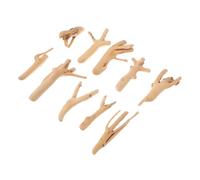 Toyvian 10pcs Assorted Natural Driftwood for Aquarium Decoration Unique Driftwood Ornaments for Fish Tanks and Reptile Habitats Enhance Aquatic Vitality and Aesthetics