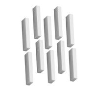 Toyvian 10pcs Beef Bone Guitar Nut Replacement Nut Blanks for Acoustic Classical Guitar Blank