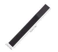 Toyvian 10pcs Black Pet Bootie Fasteners Non-slip Grip Sock Bands Adjustable Dog Sock Straps Paw Protector Holders for Outdoor and Indoor Use