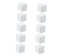 Toyvian 10pcs Calcium Cubes for Turtles Natural Mineral Substrate for Reptile Tanks Safe Economic Calcium Blocks for Aquariums for Tortoise Health Water Quality