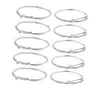 Toyvian 10Pcs Coated Bicycle Brake Cable Replacement Kit for Mountain and Road Bikes Weather Resistant Inner Wire Set with Low Resistance Design for Response and Precise Gear Shifting