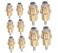 Toyvian 10pcs Copper Head Rabbit Water Drinker Nozzles Efficient Hydration Water Feeder for Bunny Cages Easy Clean Automatic Watering Spouts Suitable for Outdoor and Indoor Use