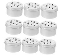 Toyvian 10Pcs Dog Scent Training Cases Aluminum Containers with Odor for Nose Work and Scent Detection Durable Dog Nose Training Tools for Puppy