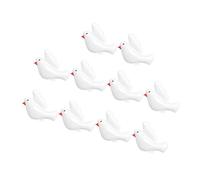 Toyvian 10pcs Dove Design Memorial Balloons for Weddings and Birthday Decor Elegant Outdoor Party Props for Celebrations and Ceremonies for Commemorating Loved Ones
