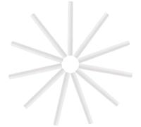 Toyvian 10pcs Empty Twist Pens for Manicure and Lip Gloss Application, 3ml Lightweight Pp Material Cosmetic Pens for Travel and Business Trip Use