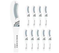 Toyvian 10Pcs Eyelash Measuring Ruler Set for Precise Lash Length and Curling Degree Measurement, Symmetrical Lash Positioning Tool for Professional Eyelash Extensions and Makeup