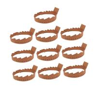 Toyvian 10pcs Guzheng Code Positioning Paper Light Brown Installation Diagrams for Accurate Guzheng Setup Easy to Use Music Theory Guide Replacement Diagrams for Musicians