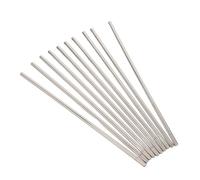 Toyvian 10pcs Heat Transfer Demo Iron Rod for School Physics Lab and Science Fair Project, Electrical Conductivity Test Metal Stick with Fast Heat Transfer and Corrosion Proof Properties,