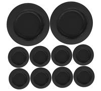 Toyvian 10pcs Large Drain Stopper Piggy Bank Bottom Cover Easy Install Savings Jar Plug Caps