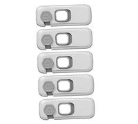 Toyvian 10pcs Locks Security Locks for Cabinets Guard for Boys and Girls Safety in Kitchen