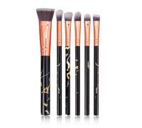 Toyvian 10pcs Makeup Brush Set for Women with Nylon Bristles and Plastic Handles, Easy to Hold and Uniform Makeup Application, Suitable for Professional and Daily Use