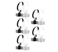 Toyvian 10pcs Multi-function Stable Watch Stand and Bracelet Storage Rack for Home and Shop Display Scratch-resistant Tabletop Holder with Matte Transparent and Black Finish