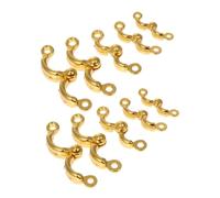 Toyvian 10pcs Parrot Foot Rings Metal Opening Leg Bands Stainless Steel Size 4-8 for Bird Training and Outdoor Use