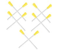 Toyvian 10pcs Practical Triangle Iron Mallets Percussion Sticks for Music Making Equipment Plastic Triangle Iron Stricker for Boys and Girls Music Play