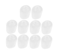 Toyvian 10pcs Round Plastic Toy Squeakers for DIY Plush Doll Craft Accessories Baby Pet Noise Maker Replacement Insert for Pet Toys and DIY Repair