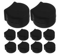 Toyvian 10pcs Rubber Clarinet Thumb Rest Cushion Anti-slip Saxophone Cushion Clarinet Thumb Support For Stage And Teaching Musical Instrument Accessories