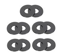 Toyvian 10pcs Silicone Gear Shifter Gasket Guitar Treble Rhythm Ring Pad Replacement for Electric Guitar