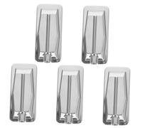 Toyvian 10pcs Snare Drum Claw Hook Lug Accessories for Jazz Drums Ear for Easy Installation Replacement Parts Silver Finish
