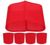 Toyvian 10Pcs Soccer Captain Armbands Thickened Blank Arm Bands for Team Sports Portable DIY Safety Duty Sleeves for Events and Parades