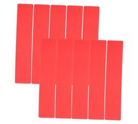 Toyvian 10Pcs Sports Training Markers Durable Soccer Training Carpet Markers for Football and Tennis Bright Colors for Easy Identification Lightweight and Non Slip Design