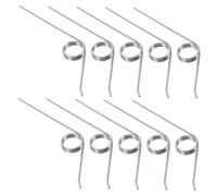 Toyvian 10pcs Stainless Steel Torsion Springs Small Adjustable Replacement for Garbage Bin Lid Smooth Operation DIY Woodworking Maintenance